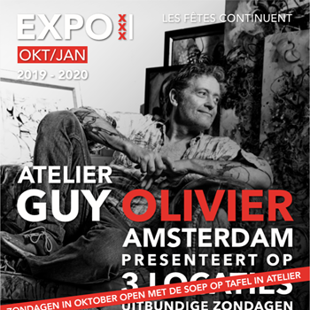 Expositie Atelier Guy Oliver in Amsterdam 2019